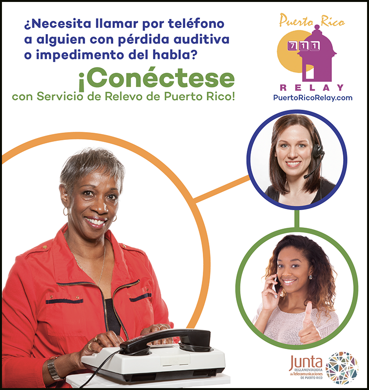 Folleto de Puerto Rico Relay<br/> (en español)